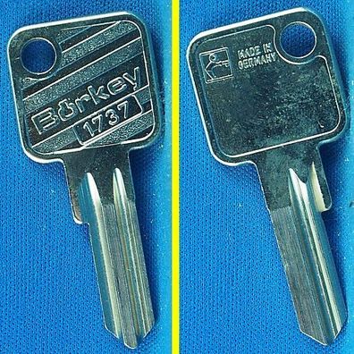 Schlüsselrohling Börkey 1737 für verschiedene Trelock Fahrradschlösser