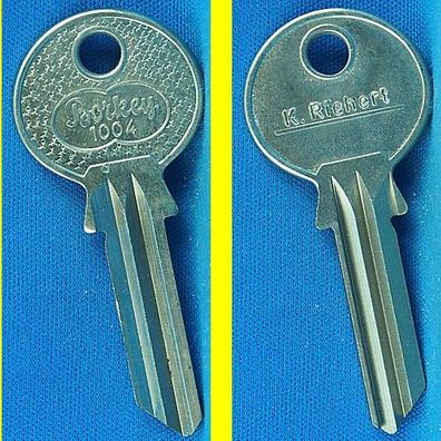 Schlüsselrohling Börkey 1004 für verschiedene Wilka Profilzylinder