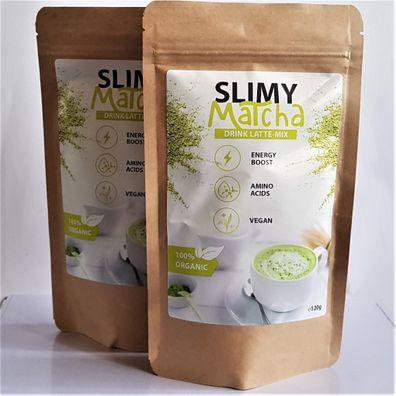 Slimy Matcha Slim Tee (2X120g) Nahrungsergängzungsmittel