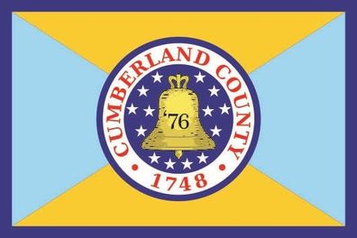 Fahne Flagge Cumberland County (New Jersey) Premiumqualität