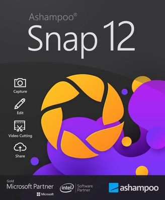 Ashampoo Snap 12 - Windows Screenshot App für Bilder und Videos - Screen Recorder