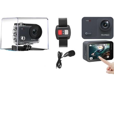 4k / 30fps 16mp-wifi Action-Kamera mit 2 &#39; &#39; Eis Touchscreen, 131 Fuß