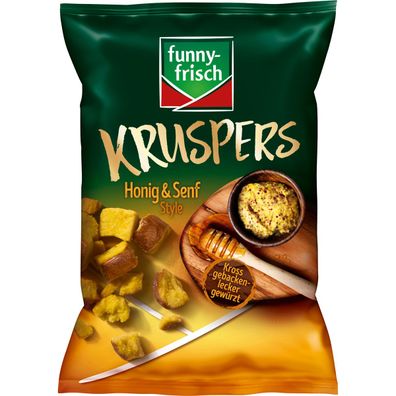 funny frisch Kruspers Honig & Senf Style knusprig wuerzig 120g