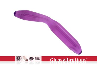 Glassvibrations Glasdildo Comet Glas Dildo Sexspielzeug Lust Massagegerät Sex