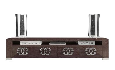 Lowboard Prestige, italienische luxus Möbel, 4-Schubladen
