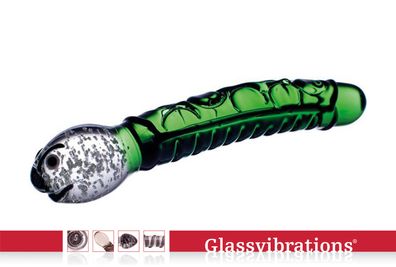 Glassvibrations Glasdildo Turtle Lotti Glas Dildo Sexspielzeug Lust Massagegerät