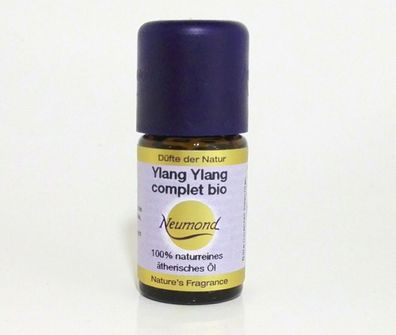 Ylang Ylang Öl complet bio ätherisches Öl 100% naturrein Neumond 5 ml