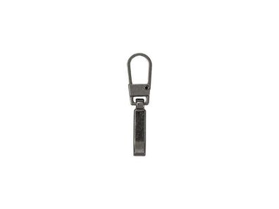 1 Zipper schwarz metallig Ersatz Reißverschluss Verschluß leicht zu tauschen