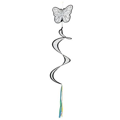 Windspiel Schmetterling zum Selbstgestalten, 1200 x 200 mm