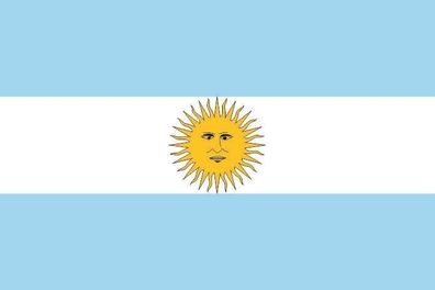 Fahne Flagge Argentinien Premiumqualität