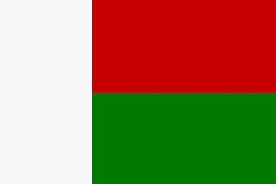 Fahne Flagge Madagaskar Premiumqualität
