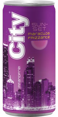 City Sunset Maracuja Frizzante 12er Pack (12x0,2l 5,5%vol.)
