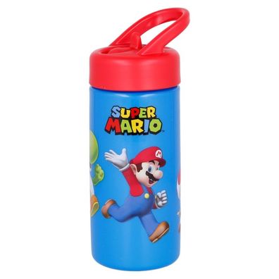 Stor - Super Mario - Trinkflasche, 410 ml Wasserflasche NEU NEW
