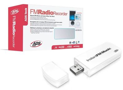 ADS Tech USB FM Radio Recorder Musik Web Radio MP3 kostenlos für MP3 Player iPod