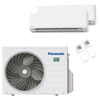 Panasonic Klimaanlage Etherea Z Wandgerät Multi Split Set CS-Z25XKEW + CS-Z35XKEW ...