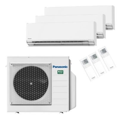 Panasonic Klimaanlage Etherea Z Wandgerät Multi Split Set 2 x CS-Z25XKEW + CS-Z35X...