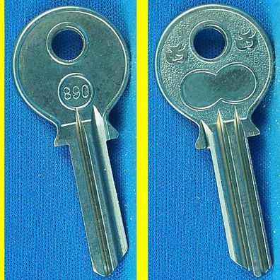 Schlüsselrohling Börkey 890 für Ikon K 3 Automaten