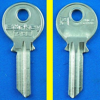 Schlüsselrohling Börkey 618 L für JuNie, Frivo, Knapp, NSM, Perohaus, VS