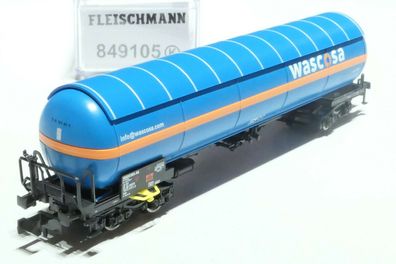 Fleischmann N SBB 4achsiger Gaskesselwagen Wascosa blau 849105 NEU OVP