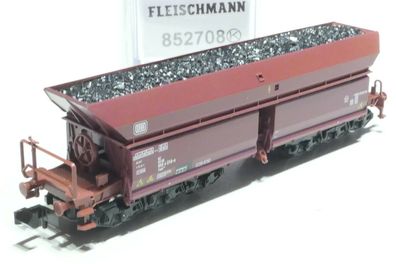 Fleischmann N DB 6 achs Erzwagen braun 852708 NEU OVP