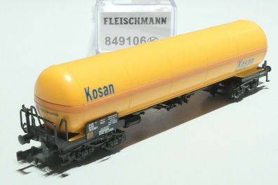 Fleischmann N DSB 4achsiger Gaskesselwagen gelb 849106 NEU OVP