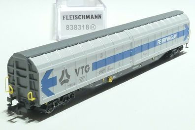 Fleischmann N DB VTG 4 achs Schiebewandwagen silber 838318 NEU OVP