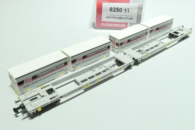 Fleischmann N DB AG AAE 6achs. Doppel-Taschenw. Terratrans 825011 NEU OVP