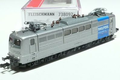 Fleischmann N DB AG Railpool 151 062-7 silber 738092 NEU OVP Sound