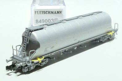 Fleischmann N ÖBB 4achsiger Silowagen Uacs x silber 849003 NEU OVP