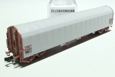 Fleischmann N SNCF 4achs. Schiebplanenwagen grau 837704 NEU OVP