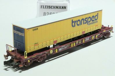 Fleischmann N DB AG AAE 4achs Taschenwagen T3 Tansped braun 825053 NEU OVP