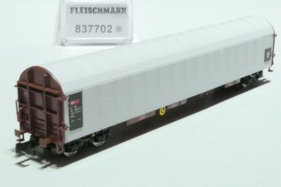 Fleischmann N SBB 4achs Schiebeplanenwagen grau 837702 NEU OVP