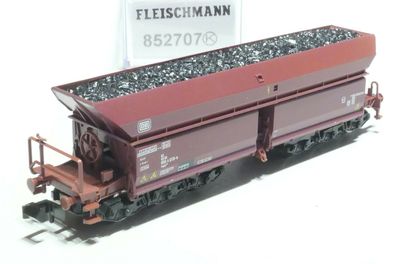 Fleischmann N DB 6 achs Erzwagen braun 852707 NEU OVP