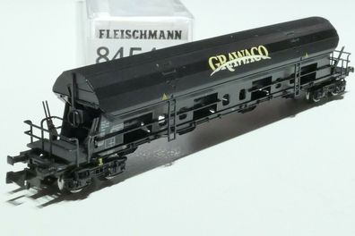 Fleischmann N NS 4achs. Getreidewagen Grawaco schwarz 845419 NEU OVP