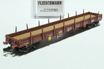 Fleischmann N NS 4achsiger Rungenwagen braun 838288NL NEU OVP