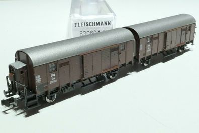 Fleischmann N ÖBB 2teil. Leig-Einheit braun 830604 NEU OVP