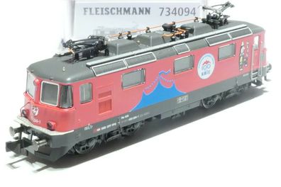 Fleischmann N SBB Re 4/4 420 294-1 Zirkus Knie rot 734094 NEU OVP Sound