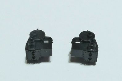 E4057 Fleischmann 2x Zylinder KPEV T13 7923 schwarz 709207 NEU