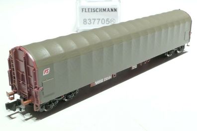 Fleischmann N FS 4achs. Schiebplanenwagen grau 837705 NEU OVP