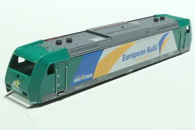 E0028 Fleischmann 1x Gehäuse DB AG Rail for Chem 185 541-0 grün 867385 NEU