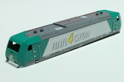 E111 Fleischmann 1x Gehäuse für DB AG Rail 4 Chem 185 532-9 grün silber 857385