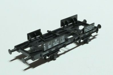 E5541 Fleischmann 1x Fahrwerk für DB 2 achs Kesselwagen schwarz 8427 NEU