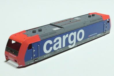 E106 Fleischmann 1x Gehäuse für SBB Cargo 482 019-7 rot blau 7386