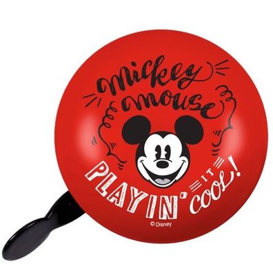 Disney 2-Klang Fahrrad Glocke Mickey Mouse RETRO, Ø 80mm