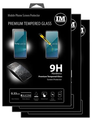 cofi1453® 3 Stück Schutzglas 9H kompatibel mit HTC DESIRE U20 5G Displayschutzfoli...