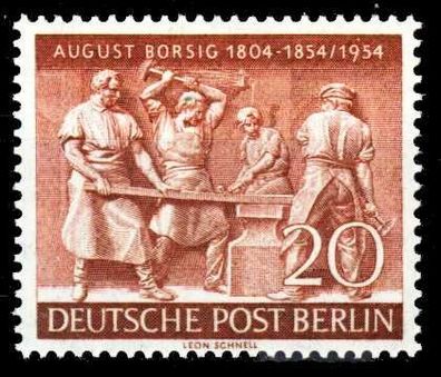 BERLIN 1954 Nr 125 postfrisch S1B7606