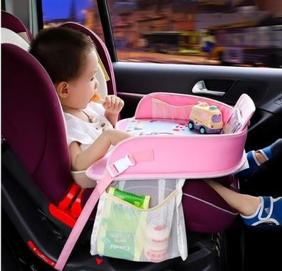 Baby Kinder tragbaren Tisch für Auto Kinderwagen Halter Food Desk wasserdicht neue