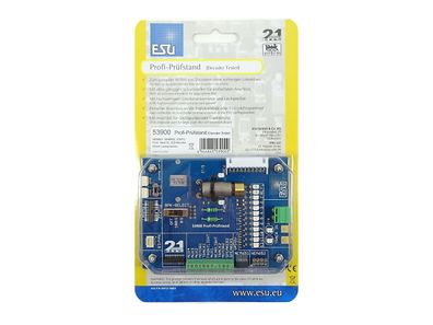 ESU 53900, Profi-Prüfstand Decoder Tester mit LED-Monitor, neu, OVP