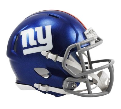 NFL New York Giants Mini Helm Speed Riddell Footballhelm Football 095855991290