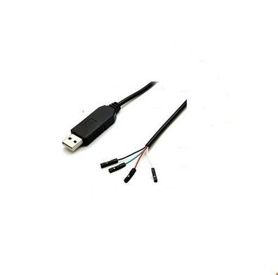 Adapterkabel USB-A zu RS232 / TTL / UART, Arduino Raspberry pi, 1met. 1St.